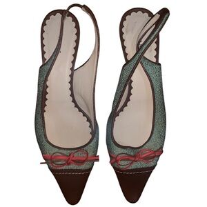 Vintage Y2K Marc Jacobs Whimsy Fairy Mermaid Kitten Heels Women’s US 8.5